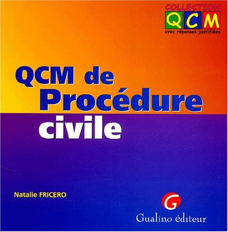 QCM de procédure civile
