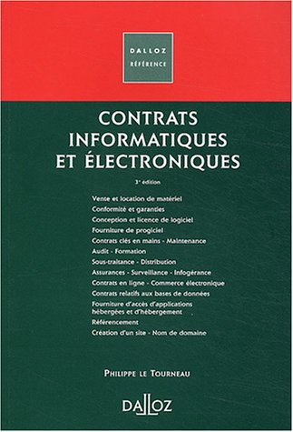 Contrats informatiques et électroniques