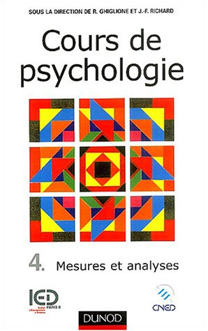 cours de psychologie, tome 4, mesures et analyses