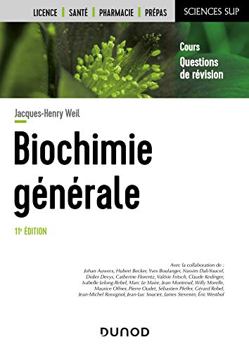 Biochimie générale : cours, questions de révision : licence, santé, pharmacie, prépas