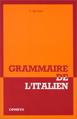 Grammaire de l'italien