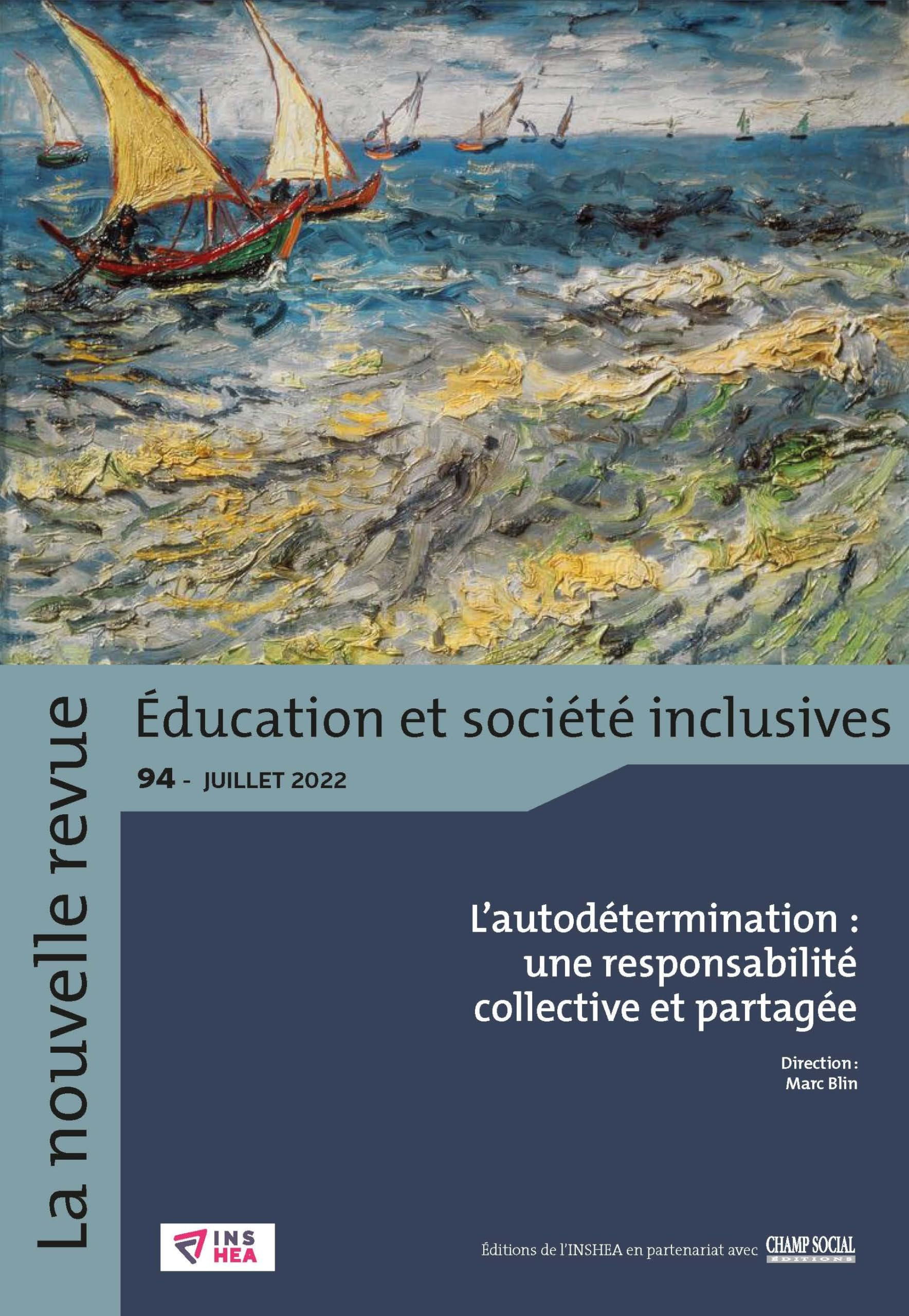 La nouvelle revue Education et société inclusives, n° 94. L'autodétermination : une responsabilité c
