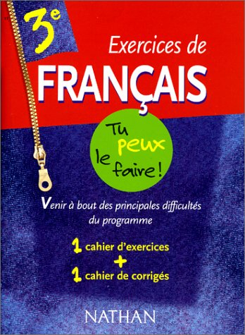Exercices de français, 3e