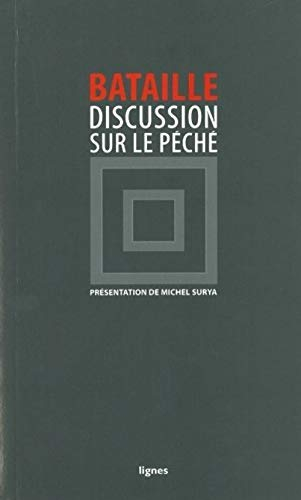 Discussion sur le péché