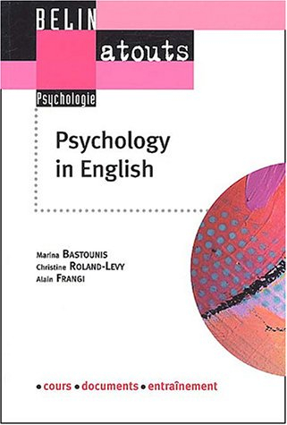 L'anglais pour psychologues