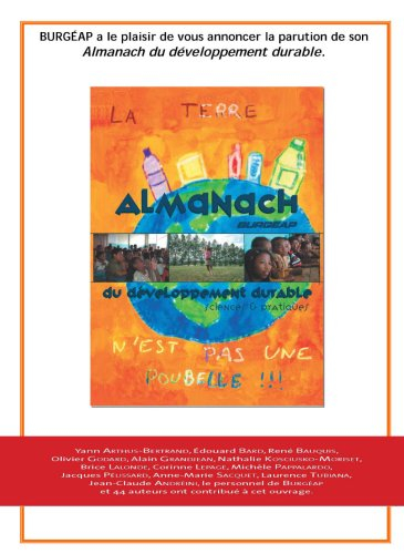 almanach burgeap du développement durable : sciences et pratiques