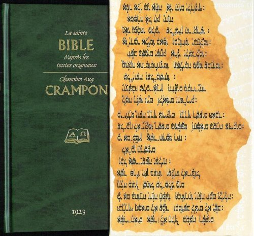 La Sainte Bible, d'après les textes originaux