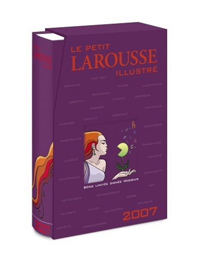Le petit Larousse illustré 2007 : série limitée signée Moebius : coffret Noël