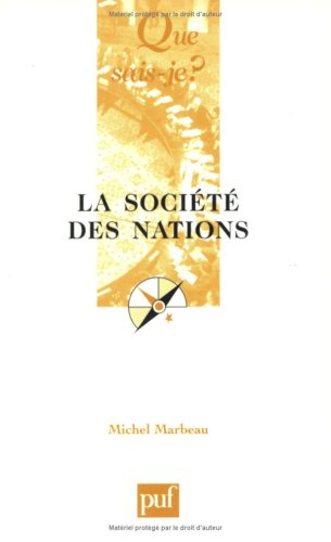La Société des nations