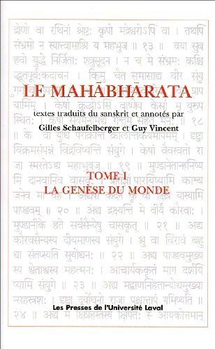 Le Mahabharata. Vol. 1. La genèse du monde