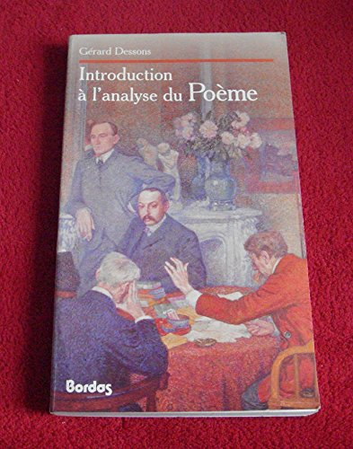 Introduction à l'analyse du poème