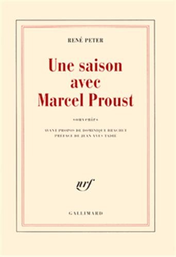 Une saison avec Marcel Proust : souvenirs