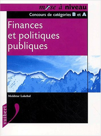 Finances et politiques publiques