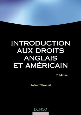 introduction aux droits anglais et américains