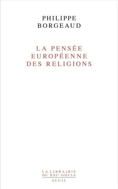 La pensée européenne des religions