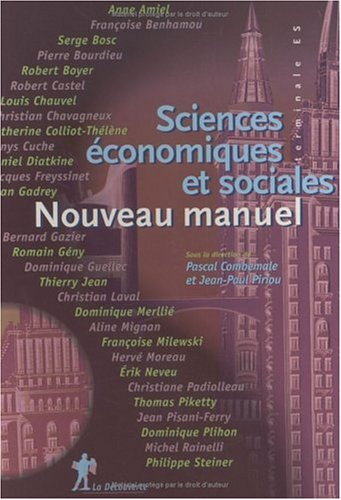 Sciences économiques et sociales : nouveau manuel : terminale ES