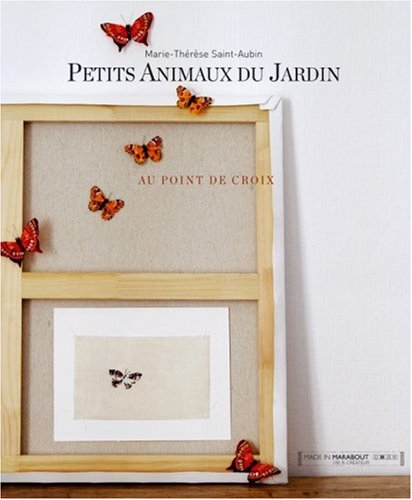 Petits animaux du jardin au point de croix