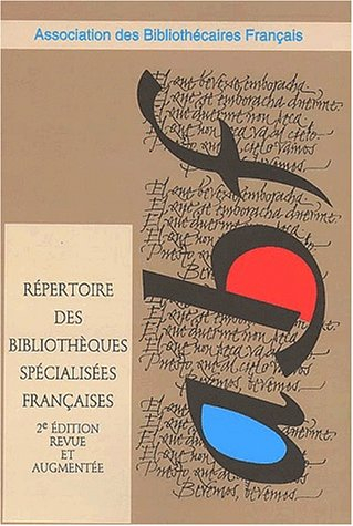 Répertoire des bibliothèques spécialisées françaises