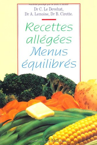 recettes allégées, menus équilibrés