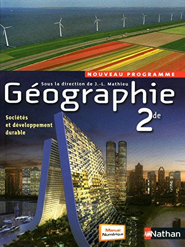 Géographie 2de : livre de l'élève : format compact
