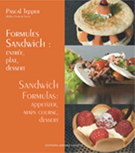 Formules sandwich : entrée, plat, dessert. Sandwich formulas : appetizer, main course, dessert