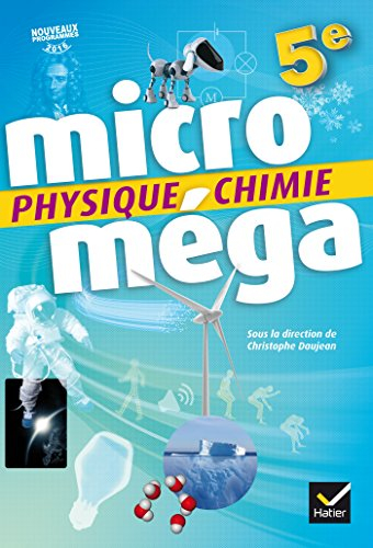 Physique chimie 5e : nouveaux programmes 2016