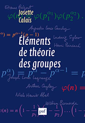 Eléments de théorie des groupes