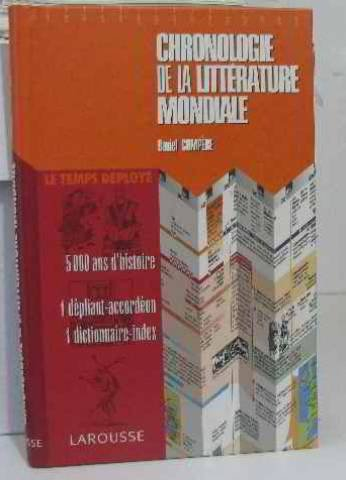 Chronologie de la littérature mondiale