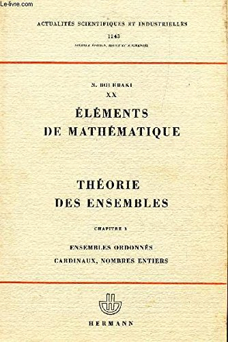 20 - elements de mathematique - livre 1 - theorie des ensembles - chapitre 3 - ensembles ordonnes ca