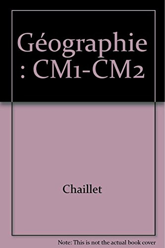 Géographie : CM1-CM2