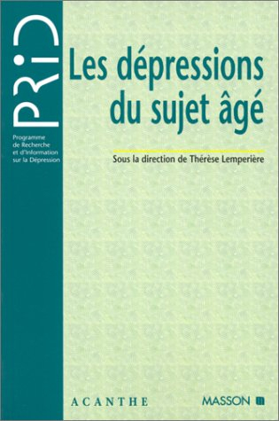 Les dépressions du sujet âgé