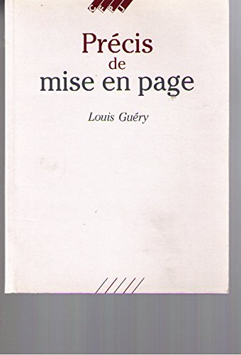 précis de mise en page