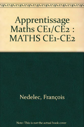 Mathématiques : CE