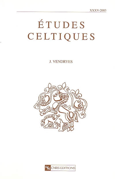Etudes celtiques. Vol. 35