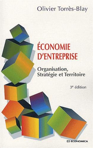 Economie d'entreprise : organisation, stratégie et territoire