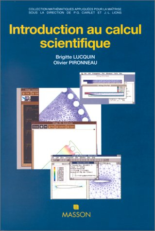 Introduction au calcul scientifique