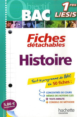 Histoire 1res L, ES, S