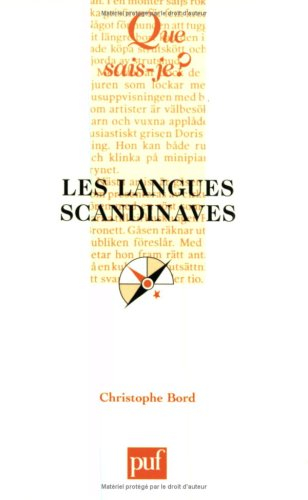 Les langues scandinaves