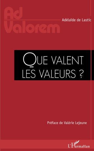 Que valent les valeurs ?
