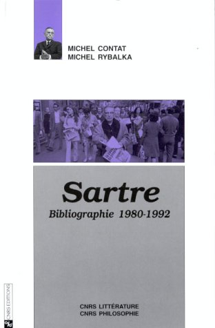 Sartre : bibliographie : 1980-1992