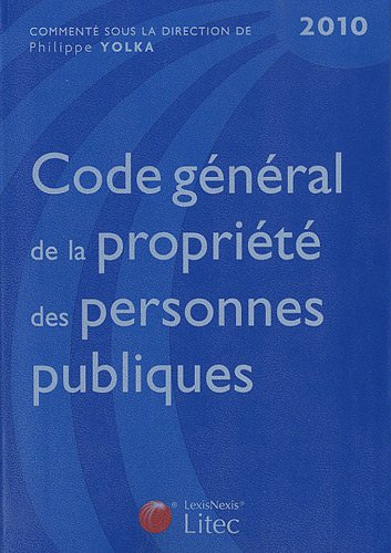 Code général de la propriété des personnes publiques 2010