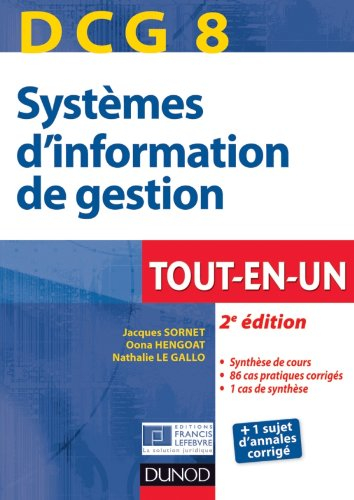 Systèmes d'information et de gestion, DCG 8 : tout-en-un