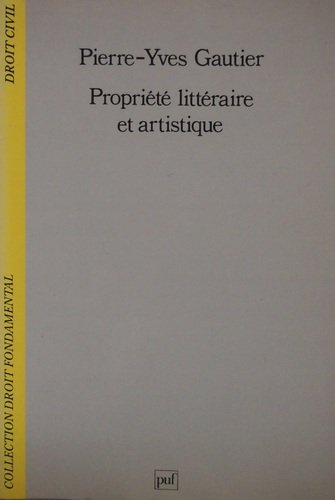 propriété littéraire et artistique