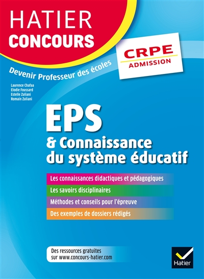 EPS & connaissance du système éducatif : CRPE, épreuve orale d'admission