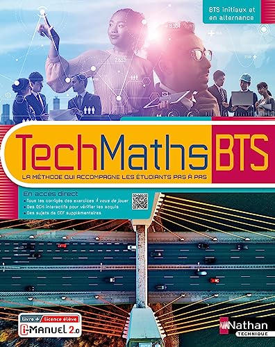 TechMaths BTS : BTS initiaux et en alternance : livre + licence élève