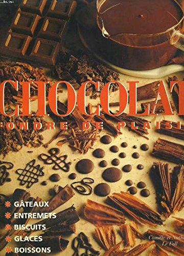 chocolat - fondre de plaisir - gâteaux, entremets, biscuits, glaces, boissons
