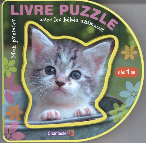 Mon premier livre puzzle avec les bébés animaux