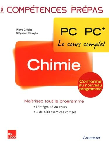 Chimie PC PC*, 2e année