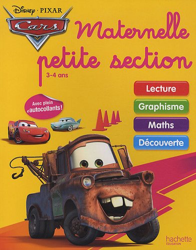Cars, maternelle petite section 3-4 ans
