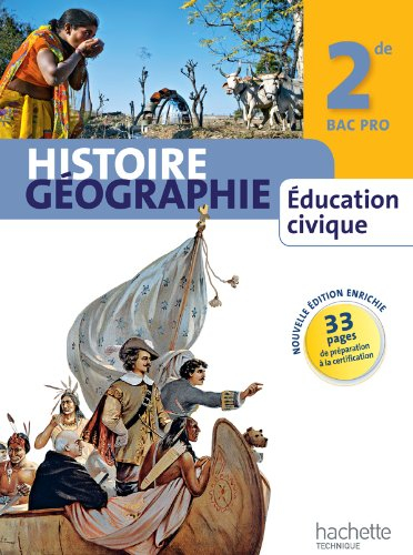 Histoire géographie, éducation civique, 2de bac pro : format compact